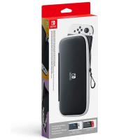 Чехол Nintendo Switch Oled Carrying Case & Screen Protector - Black (Official) [АКСЕССУАРЫ]